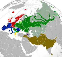 Proto IndoEuropean Language Map